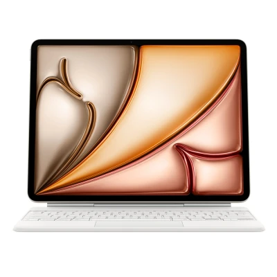 Afbeelding van Apple iPad Air Magic Keyboard 13 White Nld