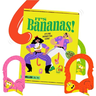 Afbeelding van MCMILLER ENTERTAINMENT het is bananen! apenspel voor kinderen, Tieners en aangeschoten volwassenen. Leuk bordspel hele gezin Vloerspel Partyspel Kaartspel kinderen VolwassenenTop 10 beste bordspellen 2020Beste kerstmis