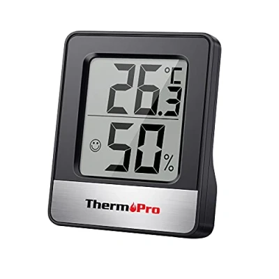 Afbeelding van ThermoPro TP49 Digitale Kamerthermometer Binnenshuis Hygrometer Minitemperatuurmonitor Vochtigheidsmeter voor Thuis kantoor Lucht Comfort Thermo