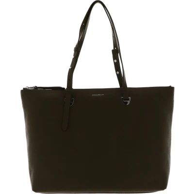 Afbeelding van COCCINELLE Leren Schoudertas Lea Large Shoulderbag Loden Kaki