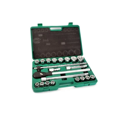 Afbeelding van Dopsleutelset HANS 3/4,zeskant 21 stuks(19 mm 50 mm)(vrachtwagen)