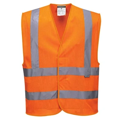 Afbeelding van Portwest C370ORR4X/5X Hi Vis Full Mesh Vest, 4X/5X, Orange