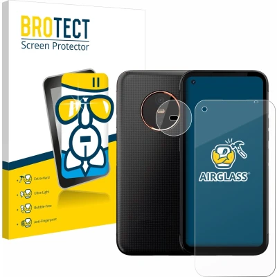 Afbeelding van BROTECT Glas Screen Protector voor Gigaset GX6 Pro (Voor+Camera) Schermbeschermer [9H Hardheid, Beschermglas Folie niet Gehard Glas]