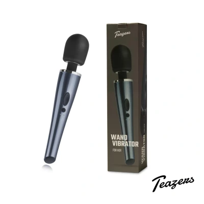 Afbeelding van Black Lightning Wand Vibrator
