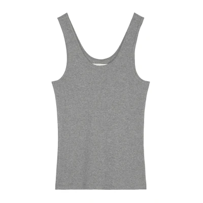 Afbeelding van Marc O&#039;Polo Iconic Hemd, Dames, Maat: Large, Grau