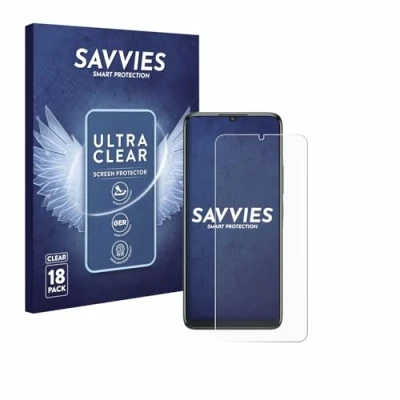 Afbeelding van Savvies Screenprotector voor Alcatel 3 (2025) Folie Beschermfolie transparant (18 Stuks)