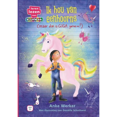 Afbeelding van Kluitman Ik Hou Van Eenhoorns (Maar Dat Is Een Giga Geheim!) Avi E3