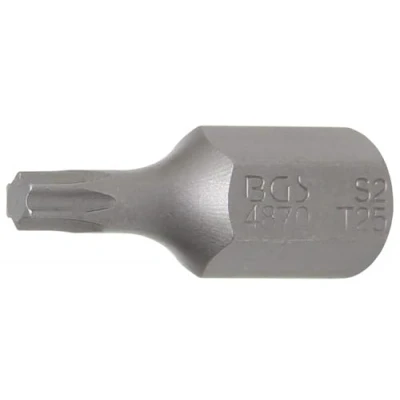 Afbeelding van BGS 4870 Bit 10 mm (3/8&quot;) buitenzeskant T profiel (voor Torx) T25