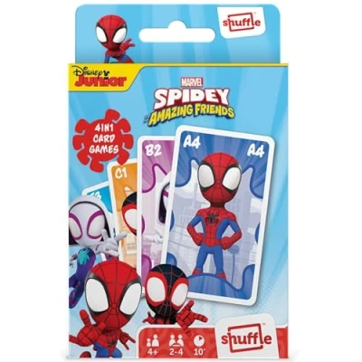 Afbeelding van Shuffle Spidey 4In1 Kaarten