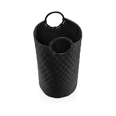 Afbeelding van Reisenthel Loophome L Wasmand Opbergmand 65 Frame Rhombus Zwart