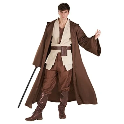 Afbeelding van Morph Kostuums Star Fantasy Hooded Robe Halloween Kostuum Volwassen Mannen Ruimte Cosplay Medium