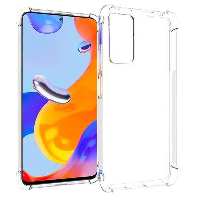 Afbeelding van Xiaomi Redmi Note 11 Pro Hoesje Siliconen en TPU (zacht) iMoshion Softcase/Backcover Transparant Telefoonhoesje
