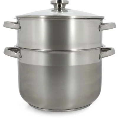 Afbeelding van Couscoussier MENASTYL 4615450 Roestvrij staal 10 liter Geschikt voor alle kookplaten, i...