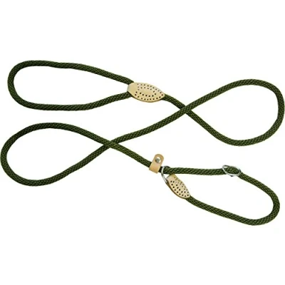 Afbeelding van Dog &amp; Co Soft Touch Rope Slip Hondenriem, 0,8 x 150 cm, Groen