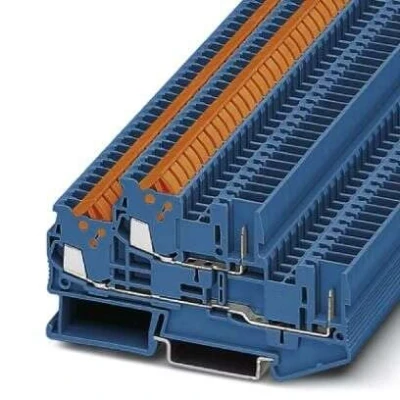 Afbeelding van Phoenix Contact QTTCB 1,5/ 2P BU 3050206 Klem 2 etages Aantal polen: 4 0.25 mm² 1.5 Blauw 50 stuk(s)