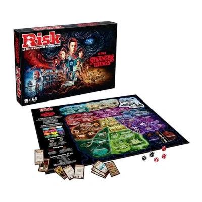 Afbeelding van RISK Stranger Things Bordspel WINNENDE ZETTEN Vanaf 15 jaar
