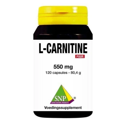 Afbeelding van SNP L Carnitine 550 mg puur 120 capsules