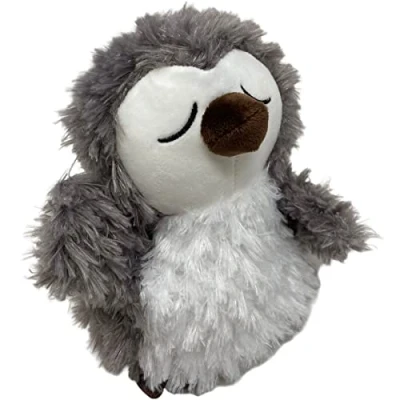Afbeelding van Cozy Time uil warmteknuffel 30 cm warmer magnetronknuffel opwarmknuffel warmie
