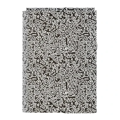 Afbeelding van Grupo Erik map A4 verzamelmap Keith Haring fan item documentenmap elastische band schoolaccessoires mapdoos schooltas hoekklem organisator kantooraccessoires