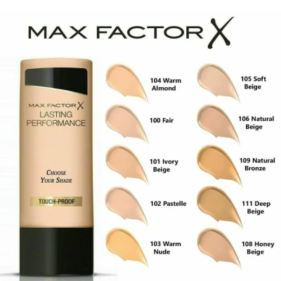 Afbeelding van Max Factor Lasting Performance Foundation 108 Honey Beige
