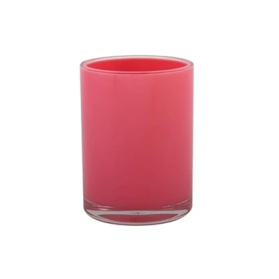 Afbeelding van MSV Badkamer drinkbeker Aveiro PS kunststof fuchsia roze 7 x 9 cm Tandenborstelhouders
