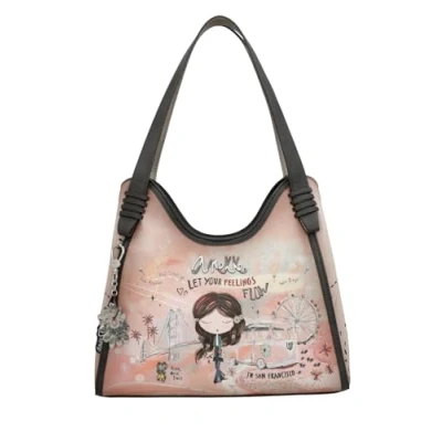 Afbeelding van Anekke Peace LOVE 32 CM Handtas, Dames, Maat: One Size, Mehrfarbig