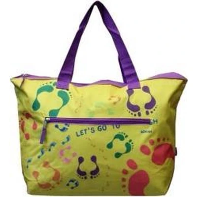 Afbeelding van Benzi strandtas Brasil geel BZ 4013