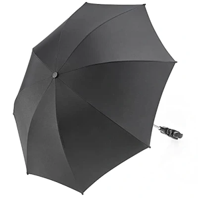 Afbeelding van Zamboo Kinderwagen Parasol Universeel Diameter 73 cm Zwart
