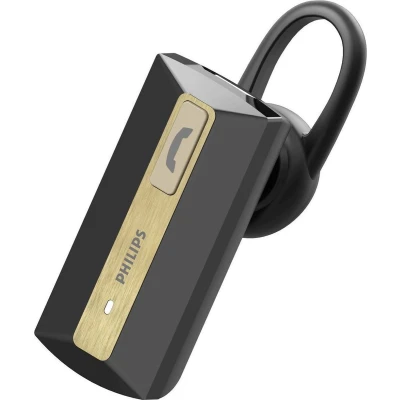 Afbeelding van Philips SHB1202/10 hoofdtelefoon/headset In ear Bluetooth Zwart, Goud
