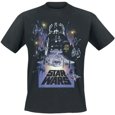 Afbeelding van Star Wars The Empire Strikes Back T shirt zwart M