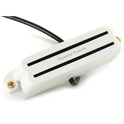 Afbeelding van Seymour Duncan SCR 1B W Humbucker Formaat eenvoudig Cool Rails Straat Micro pour Gitare Electrique Blanc