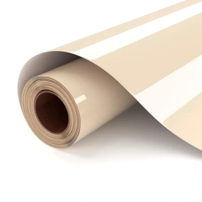 Afbeelding van UIOK vinyl om op te strijken voor stoffen, roze vlees, thermovinile 30,5 x 182 cm opstrijkbare Cricut stoffen vlees HTV thermisch T shirts, andere