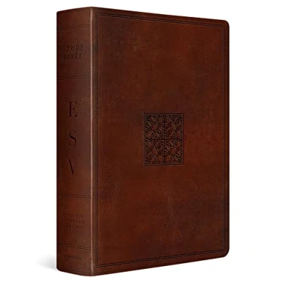 Afbeelding van Study Bible ESV Celtic Imprint Design: English Standard Version, Trutone, Walnut, Design