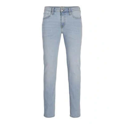 Afbeelding van JJ REBEL tapered fit jeans JREBADAM light blue denim