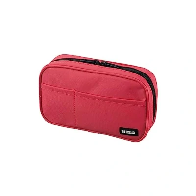 Afbeelding van LIHITLAB Pennenetui met rits, 7,9 x 2 4,7 inch, koraal (A7551 103)