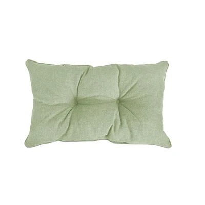 Afbeelding van POKAR rugkussen stoelkussen rugleuning voor stoel rotan meubels tuinmeubelen kussen outdoor lounge bekleding 70x40x10 cm, groen