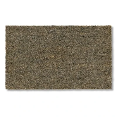 Afbeelding van Moderne deurmat voordeur kokosmat 45x75cm grijs antislip vuilvangmat robuust buitendeurmat binnen buitengebied