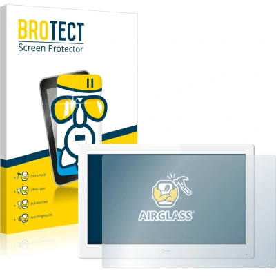 Afbeelding van BROTECT Screenprotector voor Hikvision DS KH9510 WTE1 (binnenstation) Folie Beschermfolie Beschermglas transparant