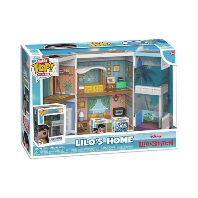 Afbeelding van Funko Bitty Pop! Boxes: Lilo &amp; Stitch Lilo&#039;s Home Playset met 2 0,9 inch (2,2 cm) kleine minifiguren Disney: verzamelvitrine binnenscene en opslag