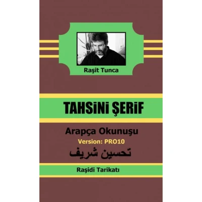 Afbeelding van Raşidi Tahsini Şerifi PRO10 Arapça Yazılışı