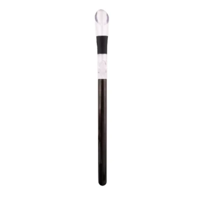 Afbeelding van Point Virgule wijnkoelstick uit rvs acryl metallic zwart 31.5cm