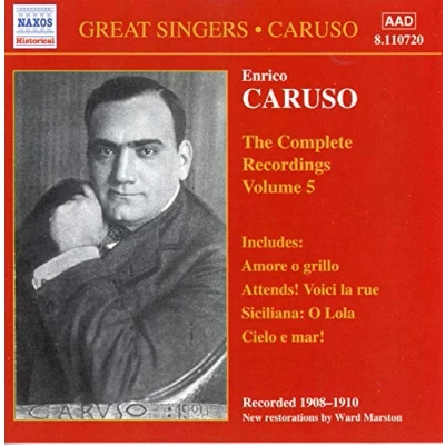Afbeelding van Enrico Caruso Complete Recordings 5 (CD)