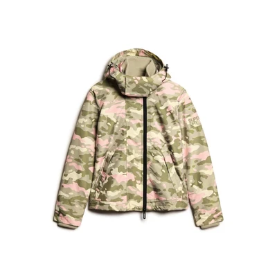 Afbeelding van Superdry Vrouwen Mountain Windbreaker met Capuchon Groen Grootte: 34