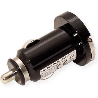 Afbeelding van VALUE USB Auto oplader, 2 Poort, 10W,