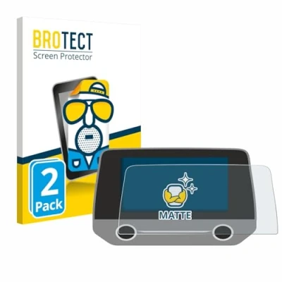 Afbeelding van BROTECT (2 Stuks) Antireflecterende Beschermfolie voor Ford Focus MK4 Sync 3 Anti Glare Screen Protector, Mat, Ontspiegelend