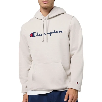 Afbeelding van Champion Icons Hoodie Contrast LOGO Large Hoodie, Heren, Maat: Small, Beige