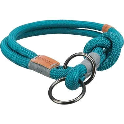 Afbeelding van Trixie Halsband Hond Be Nordic Slip Met Stop Petrol / Lichtgrijs 40X0,8 CM (402779)