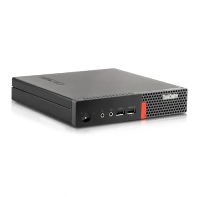 Afbeelding van Lenovo ThinkCentre, Mini PC Tiny, Intel i7 6700 4 Core 3,4 GHz, RAM 8 GB SSD 240 GB, Win 10, Desktop gebruiksklaar met Libre Office en WLAN stick (gereviseerd)