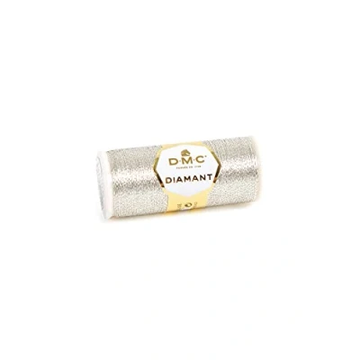 Afbeelding van DMC Diamant Metallic handwerk draad, 38.2 Yard, licht zilver