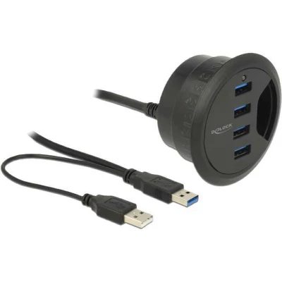 Afbeelding van Tabel Hub 4 poorts USB 3.0 Delock